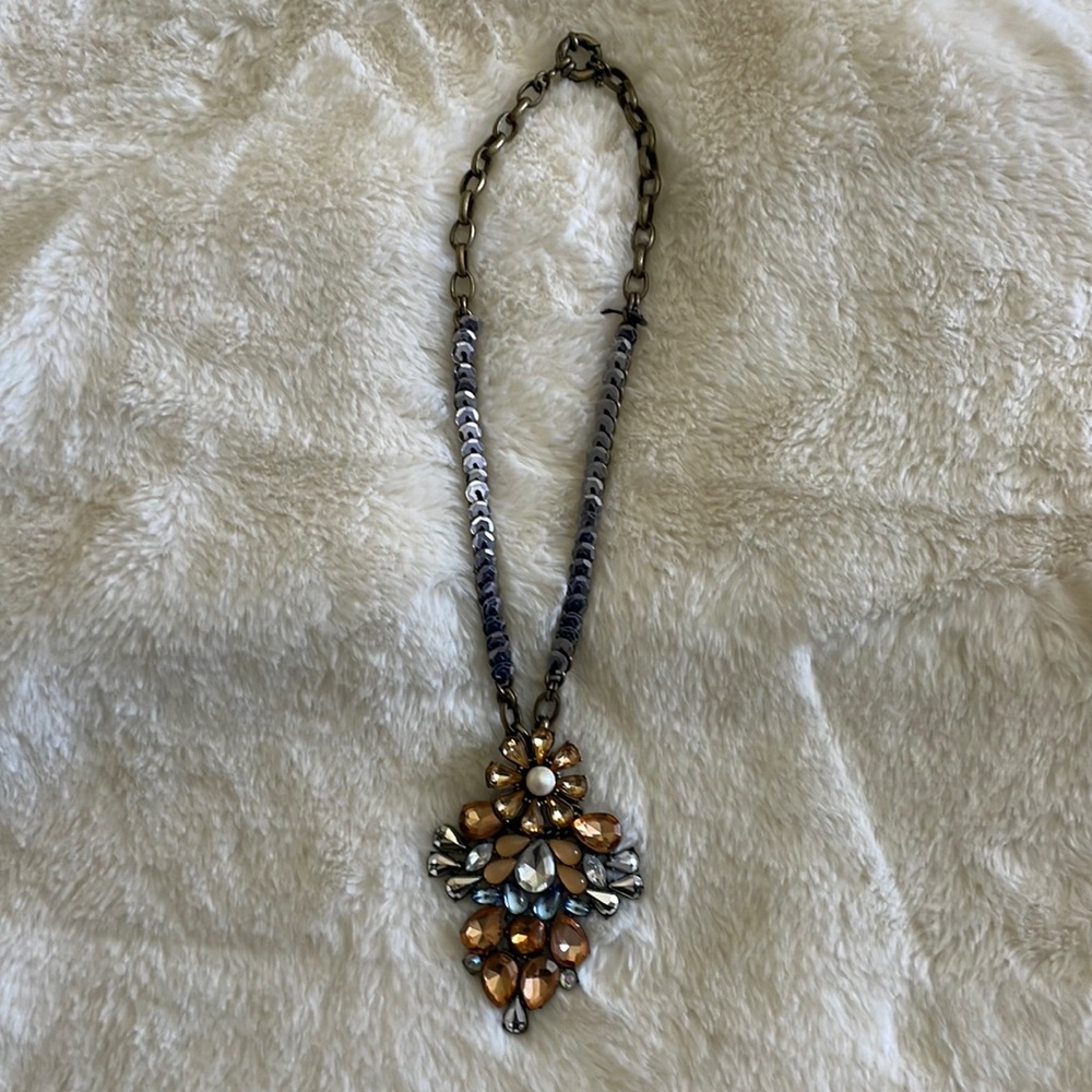 Anthropologie statement necklace